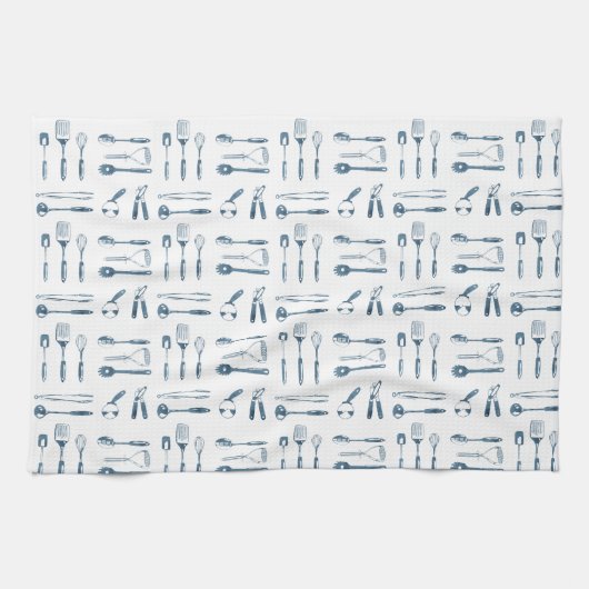 Klein keukengerei theedoek (Horizontaal)