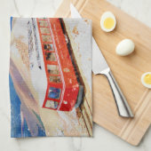 Klein-keukenhanddoek Theedoek (Quarter Fold)