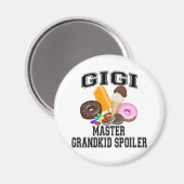 Klein kind Bederver Gigi Magneet (Voorkant / Achterkant)