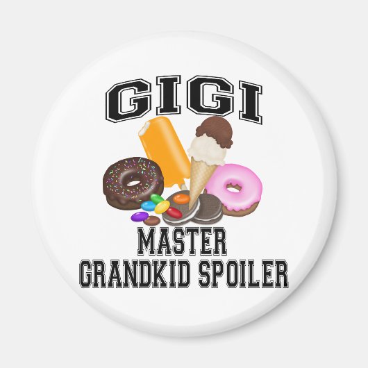 Klein kind Bederver Gigi Magneet (Voorkant)