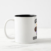 Klein kind bederver Gigi Tweekleurige Koffiemok (Links)
