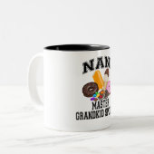 Klein kind Bederver Nani Tweekleurige Koffiemok (Voorkant links)