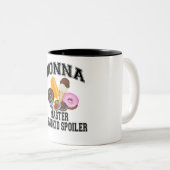 Klein kind Bederver Nonna Tweekleurige Koffiemok (Voorkant rechts)