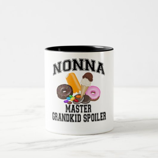 Klein kind Bederver Nonna Tweekleurige Koffiemok (Center)