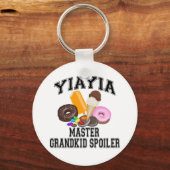Klein kind Bederver YiaYia Sleutelhanger (Voorkant)