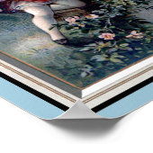 Klein kind dat een mandolin speelt poster (Hoek)