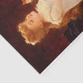 Klein kind met keuken spelen (1893) tissuepapier (Detail)