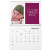 Klein Kinderen Foto Cadeaus grappige slogan Kalend Kalender (Feb 2027)