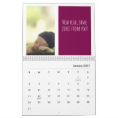 Klein Kinderen Foto Cadeaus grappige slogan Kalend Kalender (Jan 2027)