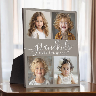 Klein Kinderen Maken Het Leven Geweldig 4 Foto Col Fotoplaat