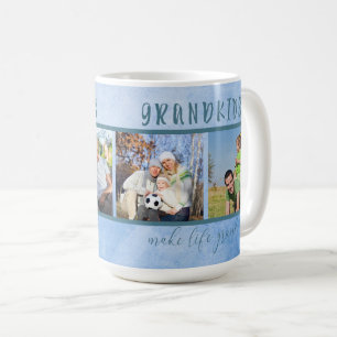 Klein kinderen maken het leven grandioos 4 foto gr koffiemok
