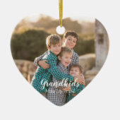 Klein kinderen maken het leven grandioos keramisch ornament (Voorkant)