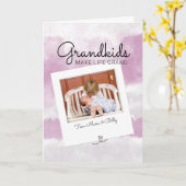 Klein Kinderen Maken Leven Groot Moederdag Kaart (Gele Bloem)