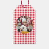 Klein KLEESBAL 1e VERJAARDAG Cadeaulabel (Achterkant)