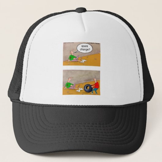 Klein Kleingeld? Ja! Grappige T-shirts Mokken & Ca Trucker Pet (Voorkant)