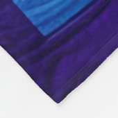 Klein knutselvormig design fleece deken (Hoek)