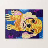 Klein knutselvormig design legpuzzel (Horizontaal)