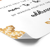 Klein koekje - Help de Bezige Moeder-to-Be Poster (Hoek)