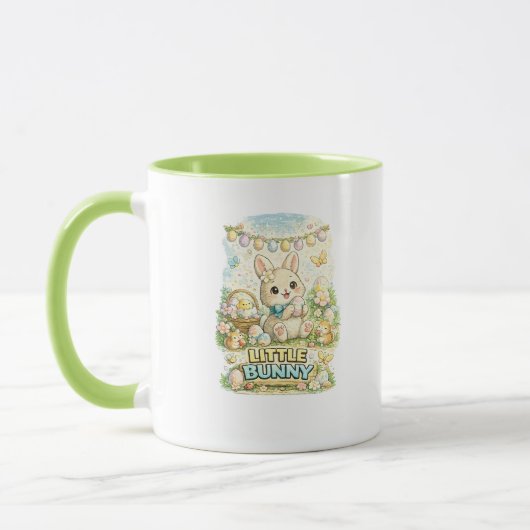 Klein Konijn Pasen Koffiemok Mok (Links)