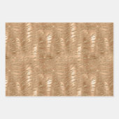 Klein koper Gold Glam Animal Print Inpakpapier Vel (Voorkant 2)