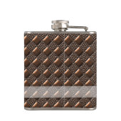 Klein koper heupfles (Achterkant)