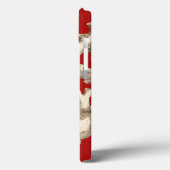 Klein koraal in rood Case-Mate iPhone case (Achterkant / Links)