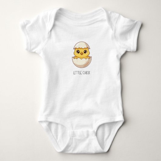 Klein Kuiken Cute Baby Design Romper (Voorkant)