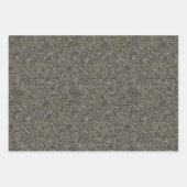 Klein laat Natuur kunstpatroon Inpakpapier Vel (Voorkant 3)