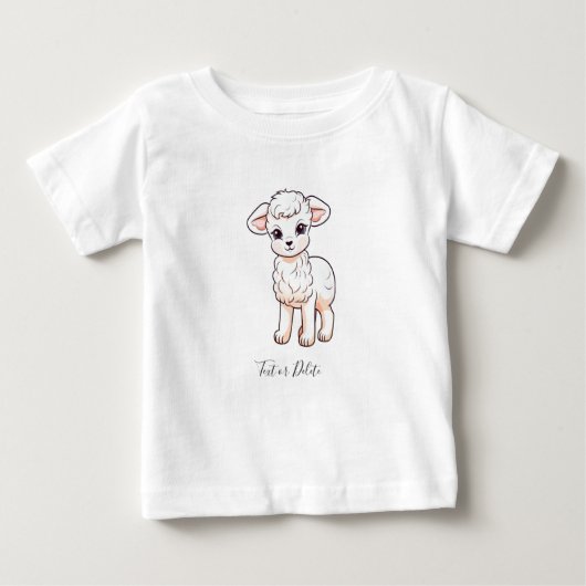 Klein Lam Baby T-shirt (Voorkant)