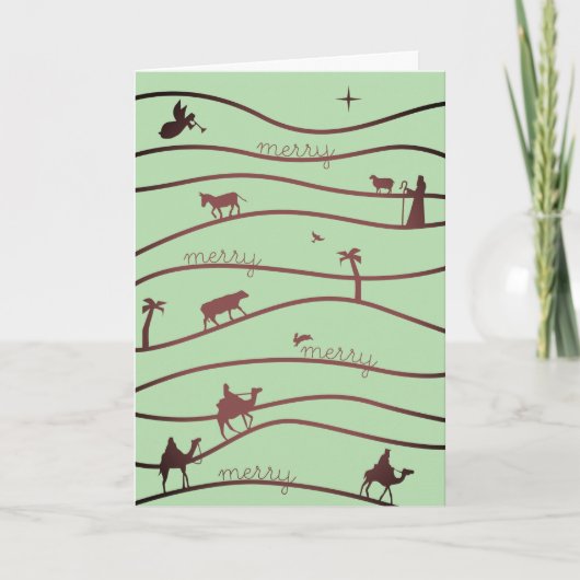 Klein Lam Gods Kaart (Voorkant)