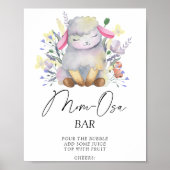 Klein lam - Mon-osa bar Poster (Voorkant)