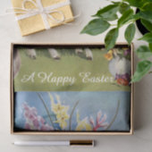 KLEIN LAM ,PAASEIEREN MET BLOEMEN TISSUEPAPIER (Geschenk)