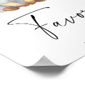 Klein lammetje - Favorieten Poster (Hoek)