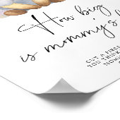Klein lammetje - hoe groot is mama's buik spel  poster (Hoek)