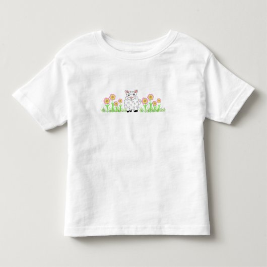 Klein Lammetje Kinder Shirts (Voorkant)