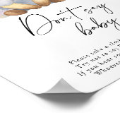 Klein lammetje - Zeg geen baby Poster (Hoek)