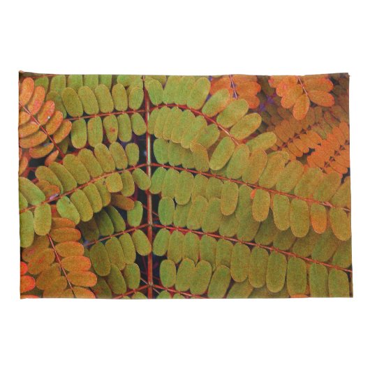 Klein lederen patroon kussensloop (Achterkant-Rechts)