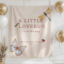 Klein Lief Lieveheersbeestje Op Weg Baby Shower Sp