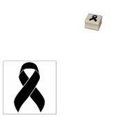 Klein lintje voor bewustwording rubberstempel (Gestempeld)
