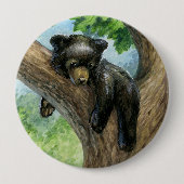 Klein lui Beer Ronde Button 4,0 Cm (Voorkant)