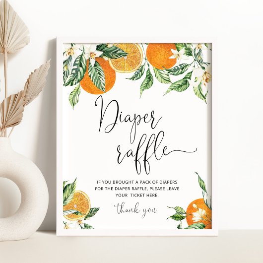 Klein luidoperraffel poster