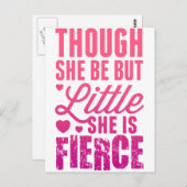 Klein, maar bruin briefkaart (Voorkant / Achterkant)