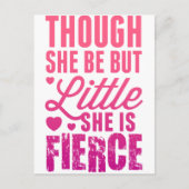 Klein, maar bruin briefkaart (Voorkant)