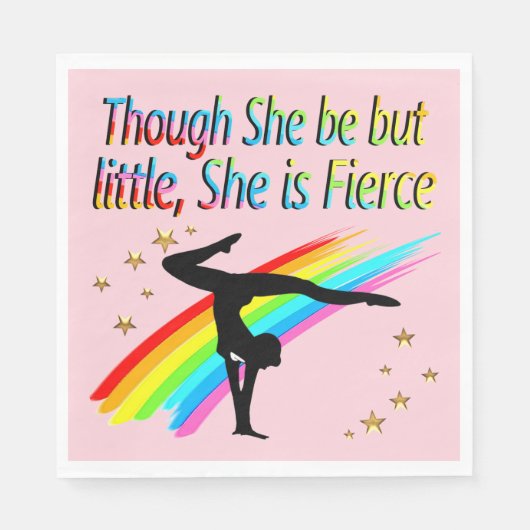 KLEIN MAAR FELLE GYMNAST MEISJE ONTWERP SERVET (Voorkant)