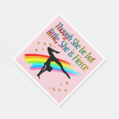 KLEIN MAAR FELLE GYMNAST MEISJE ONTWERP SERVET (Hoek)