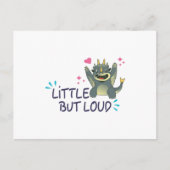 Klein maar luid briefkaart (Voorkant)