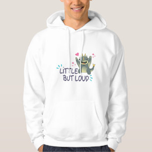Klein maar luid hoodie