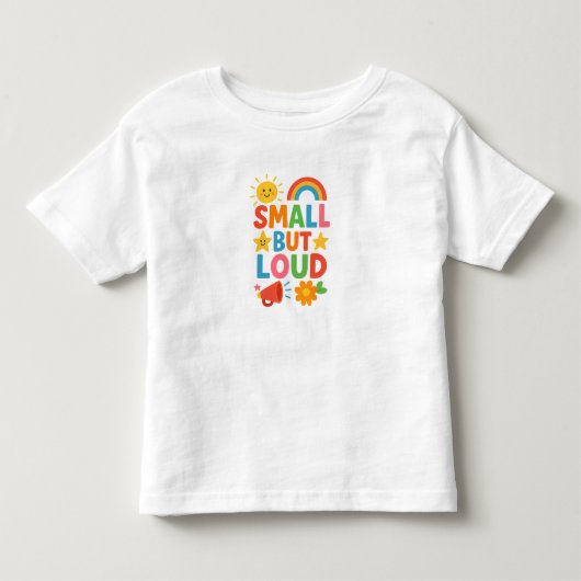 Klein maar luid kinder shirts (Voorkant)