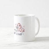 Klein maar luid koffiemok (Voorkant rechts)