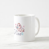 Klein maar luid koffiemok (Voorkant rechts)